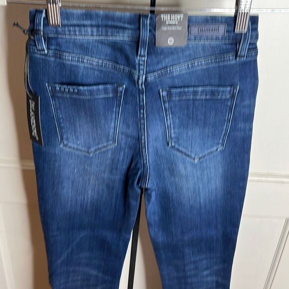 Blank NYC THE HOYT MINI BOOT IN NO SLEEP High Rise Mini Flare Size 24 NWT - Picture 7 of 10